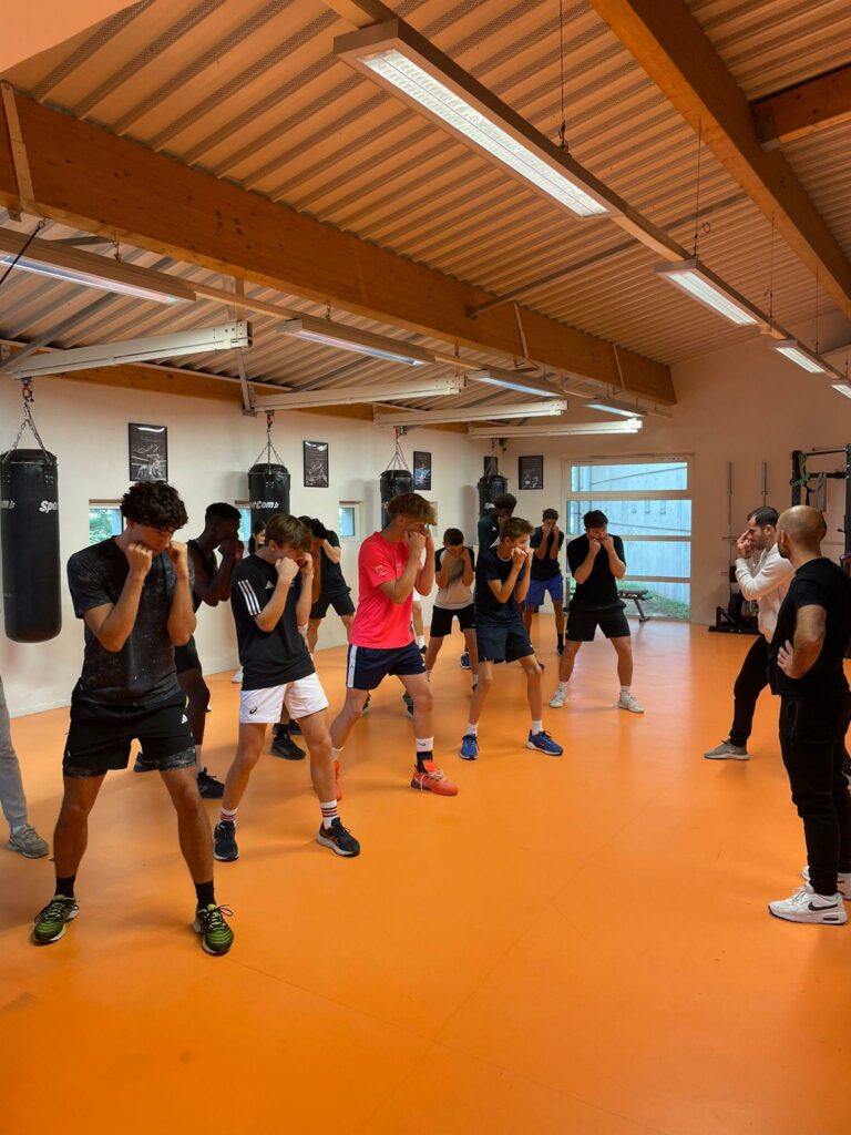 apprentissage de la garde de boxe anglaise